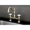 Kingston Brass KS1172PX Heritage Bridge Kitchen Faucet, Polished Brass KS1172PX - alternate 3
